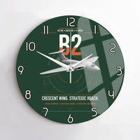 Thumbnail for Handley Page Victor B2 design on dark green no frame wall clock