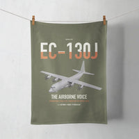 Thumbnail for EC-130J Commando Solo III design on green army towel