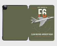 Thumbnail for Hawker Hunter F6 design on green army ipad tablet case