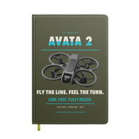 Thumbnail for DJI Avata 2 design on green army notebook