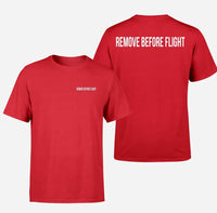 Thumbnail for Remove Before Flight 2 Designed Double-Side T-Shirts - view 14