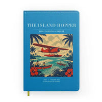 Thumbnail for VINTAGE G4024 - The Island Hopper - Designed Notebooks design on turquoise