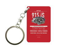 Thumbnail for 915 iS Key Chain design on red key chain