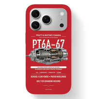 Thumbnail for PT6A-67 Case design on red iphone case