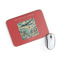 Thumbnail for VINTAGE G4234 - The Dropped Supplies - Designed Mouse Pads design on red rectangle
