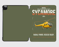 Thumbnail for Bristol Sycamore HR14 design on green army ipad tablet case