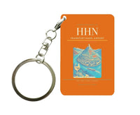 Thumbnail for Frankfurt-Hahn Airport (HHN) design on orange key chain