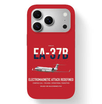 Thumbnail for EA-37B Compass Call design on red magsafe iphone case, for iPhone 17 Pro