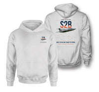 Thumbnail for Blackburn Buccaneer S2B design on white double-side hoodie, double-side print