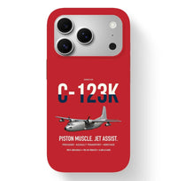 Thumbnail for C-123K Provider design on red magsafe iphone case, for iPhone 17 Pro