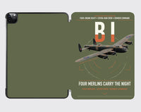 Thumbnail for Avro Lancaster B I design on green army ipad tablet case