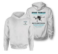 Thumbnail for Inspired Flight IF800 Tomcat design on white hoodie