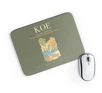 Thumbnail for El Tari Airport (KOE) design on green army rectangle mouse pad