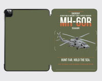 Thumbnail for Sikorsky MH-60R Seahawk design on green army ipad tablet case