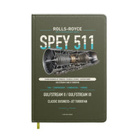 Thumbnail for SPEY 511 design on green army notebook