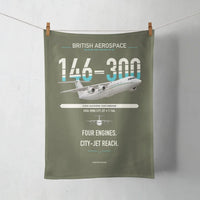 Thumbnail for BAe 146-300 design on green army towel