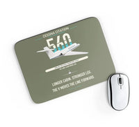 Thumbnail for Cessna Citation 560 - Citation V design on green army rectangle mouse pad