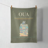 Thumbnail for Thomas Sankara International Airport (OUA) design on green army towel