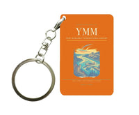 Thumbnail for Fort McMurray International Airport (YMM) design on orange key chain