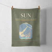 Thumbnail for Friedman Memorial Airport (SUN) design on green army towel