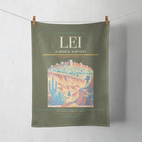 Thumbnail for Almería Airport (LEI) design on green army towel