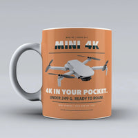 Thumbnail for Mini 4K Mug design on orange dji