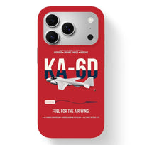 Thumbnail for KA-6D Intruder design on red magsafe iphone case, for iPhone 17 Pro