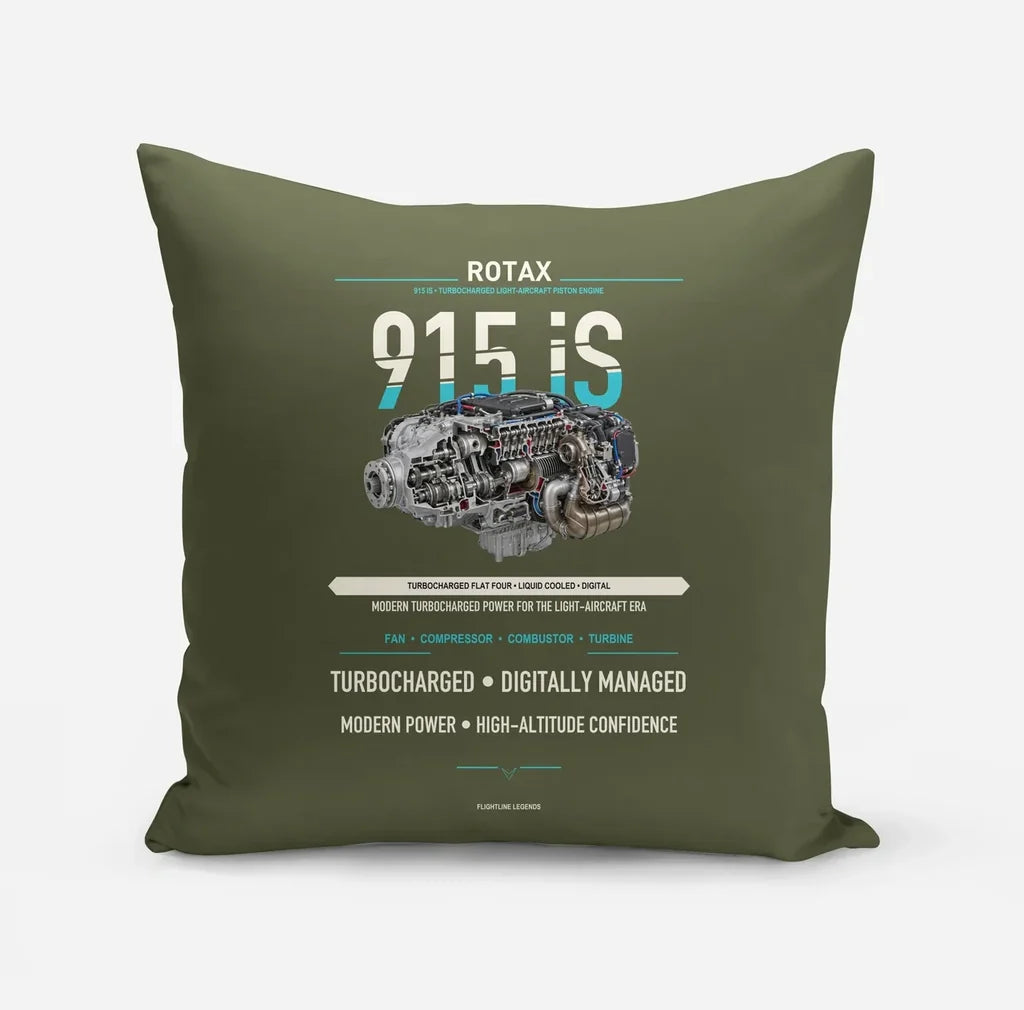 915 iS design on green army pillow