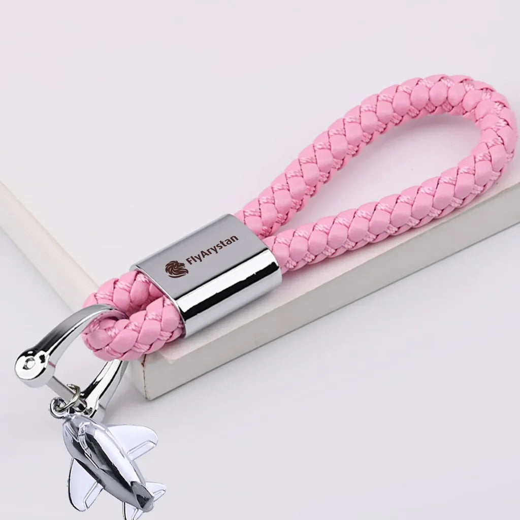 Customisable FlyArystan Design Leather Car Key Chain - view 14