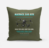 Thumbnail for DJI Matrice 350 RTK design on green army pillow