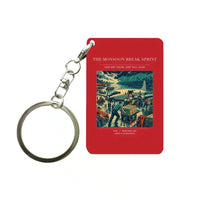 Thumbnail for VINTAGE G4495 - The Monsoon Break Sprint - Designed Key Chain design on red