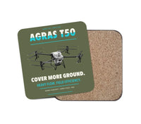 Thumbnail for DJI Agras T50 design on green army 1 piece coaster