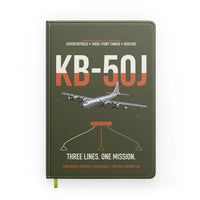 Thumbnail for KB-50J Superfortress design on green army notebook