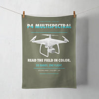 Thumbnail for DJI P4 Multispectral design on green army towel