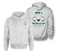 Thumbnail for DJI Mini 3 design on white hoodie