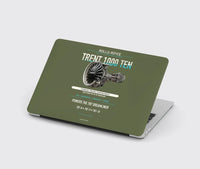 Thumbnail for TRENT 1000 TEN design on green army MacBook case
