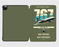 Thumbnail for Boeing 767-300ER design on green army ipad tablet case
