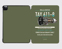 Thumbnail for TAY 611-8 design on green army ipad tablet case