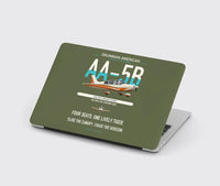 Thumbnail for Grumman American AA-5B Tiger design on green army MacBook case