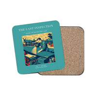 Thumbnail for The Last Inspection - Designed Coasters design on turquoise 1-piece