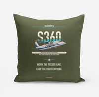 Thumbnail for Shorts 360-300 design on green army pillow