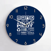 Thumbnail for Airline Pilot Label Wall Clock - view 4