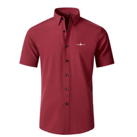 Thumbnail for Airbus A380 Silhouette Designed Short Sleeve Shirts - view 14