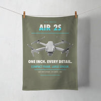 Thumbnail for DJI Air 2S design on green army towel