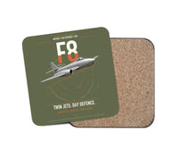 Thumbnail for Gloster Meteor F8 design on green army 1 piece coaster