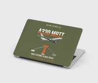 Thumbnail for Airbus A330 MRTT design on green army MacBook case