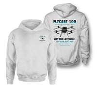 Thumbnail for DJI FlyCart 100 design on white hoodie