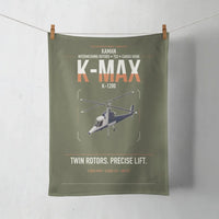 Thumbnail for Kaman K-1200 K-MAX design on green army towel