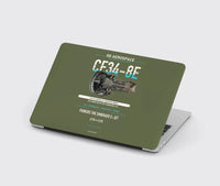 Thumbnail for CF34-8E design on green army MacBook case