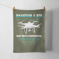 Thumbnail for DJI Phantom 4 RTK design on green army towel